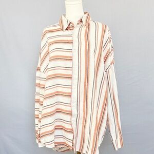 Classic Collar Neckline Relaxed Effortlessly Stylish Button Down Shirt